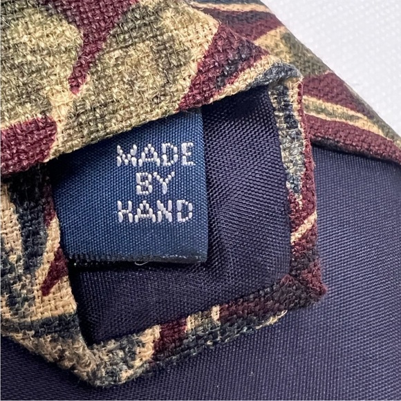 EUC Polo By Ralph Lauren Palm Pattern Tie - Picture 8 of 9